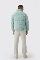 Veste matelassée haut de gamme OEM pour homme – Idéale pour l'hiver, décontractée, coupe-vent, avec fermeture éclair et poches latérales – Manteau pour homme