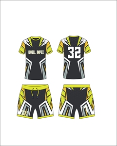 Ensemble d'entraînement de football personnalisé unisexe à séchage rapide et respirant, uniformes de football en gros avec logo personnalisé - Product Image 6