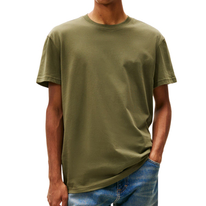 เสื้อยืดผู้ชายใส่สบาย ระบายอากาศได้ดี ผลิตจากผ้าฝ้ายผสมเนื้อนุ่ม เหมาะสำหรับใส่ในชีวิตประจำวัน ออกกำลังกาย ฟิตเนส กิจกรรมกลางแจ้ง - Product Image 1