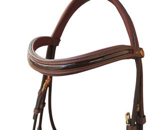Top Qualitiy Dressage Bridle with Crank Noseband Customize Bridle with Soft <b>Padding</b> and <b>Smart</b> Dressage Nose Band in Cheap Price - Product Image 3