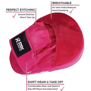 แผ่นซ้อมชกมวย MMA หนังแท้ ราคาส่ง คุณภาพดี สำหรับฝึกซ้อมคิกบ็อกซิ่ง - Product Image 3