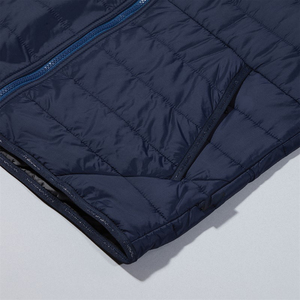 Waterproof Breathable Windproof Zipper Print Custom Logo Men's Winter Puffer Jacket - Product Image 4