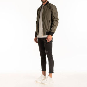 Veste Bomber ZESHAN ZAFAR pour Homme – Style Motard, Hiver, Col Montant, Design Militaire Moderne, Durable et Haut de Gamme - Product Image 1