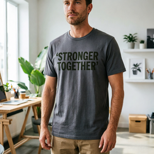 เสื้อยืดแฟชั่นใหม่ แบรนด์หรู ออกแบบเองได้ พรีเมียม เนื้อผ้าหนา 100% คอตตอน ยูนิเซ็กส์  แบบเรียบง่าย แขนสั้น - Product Image 4