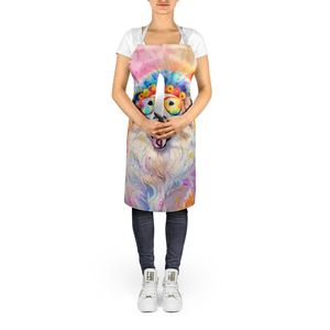 Great Pyrenees Hippie Dawg Unisex Large Multicolor <b>Apron</b> for Cooking Baking Crafts <b>Gardening</b>-for Adults Men and Women - Product Image 5