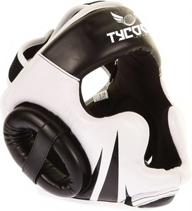 Vente en gros, protège-tête en cuir personnalisé, protège-tête respirant, protège-tête de boxe - Product Image 1