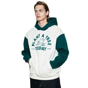 Sweat-shirts à capuche personnalisés avec logo, coupe décontractée, 100% coton, pour hommes, imprimés de haute qualité, streetwear pour l'hiver - Product Image 2