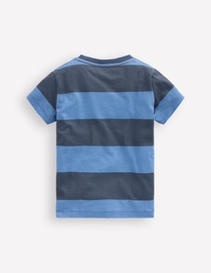 เสื้อยืดคอกลมลายกราฟิกสำหรับเด็กผู้ชาย ดีไซน์ทันสมัย ระบายอากาศได้ดี แขนสั้น ผ้าสแปนเด็กซ์/คอตตอน 160 กรัม รับสกรีนโลโก้ แฟชั่นทันสมัย ใส่ได้ทุกวัน - Product Image 2