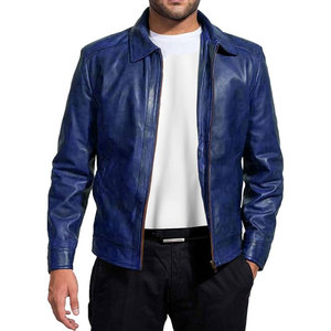 Chaqueta de Cuero para Hombre de Alta Calidad, Diseño de Logotipo Personalizado, Chaqueta de Invierno al por Mayor - Product Image 1