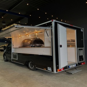 Achetez une remorque de restauration mobile pour bar extérieur, cuisine entièrement équipée, pour hot-dogs, glaces, café, pizzas, camion de nourriture avec cuisine complète - Product Image 2