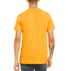 เสื้อยืดคอกลมผู้ชายผ้าฝ้ายแท้ 100% แบบเรียบ ราคาขายส่ง กำลังเป็นที่นิยม รับสกรีนโลโก้ ใส่สบาย ปรับแต่งได้ - Product Image 3