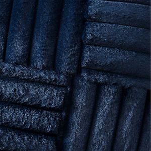 Cozy 18x18 Set 2 Faux Fur Throw Pillow Covers Plush Soft <b>Fluffy</b> Velvet <b>Cushion</b> Case Couch Decorative Cozy Fuzzy Striped - Product Image 1