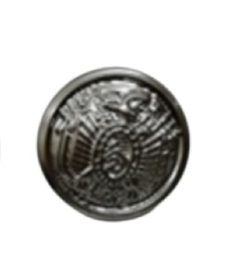 Botones de Latón Plateado para Uniformes al por Mayor, Nuevos Botones para Uniformes Hechos en Alemania para la República de Bolivia - Product Image 5