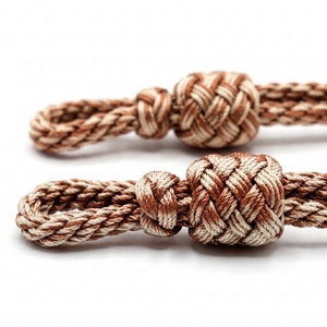 Proveedor Mayorista, Servicios Directos de Fábrica, Cordones para Gorras de Moda, Cordones Trenzados Premium Más Vendidos con Marca Personalizada - Product Image 4