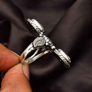 Anillo de Kunzita Rosa Hecho a Mano, Plata de Ley 925, Joyería con Piedras Preciosas, Anillo de Piedra Rosa Natural para Mujer, Regalo de Piedra de Nacimiento - Product Image 5