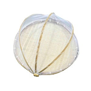 Natural <b>Bamboo</b> Winnowing Basket Handmade Woven <b>Bamboo</b> Tray For Wall Decor Storage Wholesale Supplier - Product Image 2