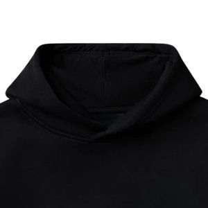 <b>Mens</b> Black <b>Pullover</b> Fleece Hoodie Casual Long Sleeve Athletic Gymwear Streetwear Winter Wear Fashion Apparel Hoodie - Product Image 3