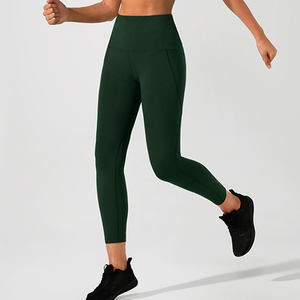 Leggings de compression pour femmes, taille haute, longueur cheville, imprimés, en Spandex/Nylon, légers, avec taille élastique, pour fitness et gym - Product Image 5