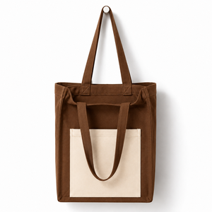 Sac fourre-tout gris réutilisable à longues poignées, sac de shopping à bandoulière pour les courses, les voyages et l'usage quotidien - Product Image 3