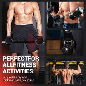 Guantes de Entrenamiento para Hombre y Mujer, Guantes de Levantamiento de Pesas Premium con Excelente Agarre, Ligeros y Transpirables, Guantes de Gimnasio para Levantamiento de Pesas - Product Image 6