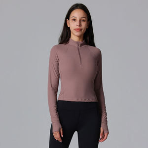 High Quality <b>Compression</b> Active Wear Yoga Set Fitness <b>Short</b> Sleeve T Shirt and Legging Gym Workout Outfit Set - Product Image 3