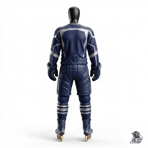 Tenue de hockey sur roulettes pour hommes : Maillot de performance, short, chaussettes, ensemble d'entraînement, vêtements de sport athlétiques de qualité supérieure, construction durable - Product Image 3