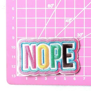Popular Cartoon Embroidery Patches Custom 3D PVC Space <b>Animated</b> Sticker Style Iron On Patch for Jacket Hat Clothing Wholesale - Product Image 5