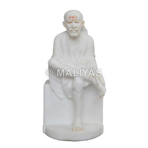 รูปปั้นหินอ่อน Sai Baba | หินอ่อน Sai Baba Murti ผู้ผลิต-maliyas - Product Image 1