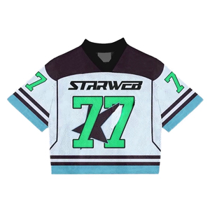 Venta al por Mayor de Camisetas Deportivas de Fútbol Americano con Logotipo, Número y Nombre de Equipo Personalizados, Ropa Deportiva Profesional de Fútbol Americano - Product Image 3