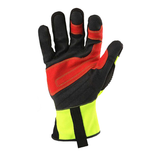 Work Safety Cheap Price Windproof Waterproof Leather <b>Touchscreen</b> Compatible Full Finger Breathable Hook Loop Closure <b>Gloves</b> - Product Image 3