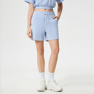 Shorts de sport décontractés pour femmes, taille élastique, cordon de serrage, poches latérales, coupe ample, séchage rapide, collection Printemps 2026 - Product Image 1