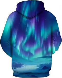 Novedad: Sudaderas con Capucha Personalizadas 100% Algodón con Forro de Felpa, Impresión por Descarga, Unisex, Ecológicas, de Alta Calidad, al Mejor Precio - Product Image 2