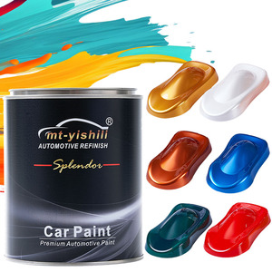 Vernice Spray Acrilica Trasparente <span class=keywords><strong>Rosso</strong></span> Ferro 1K per Riparazione Graffi Auto e Macchina Miscelatrice Vernici Auto - Product Image 3