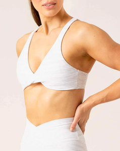 Soutien-gorge de yoga sans couture pour femme 2026 en Spandex et Nylon, col en V profond, respirant, séchage rapide, maintien élevé, prix abordable, faible MOQ - Product Image 1