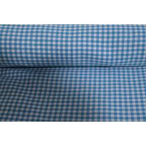 Tela de Algodón Suave Tejida a Mano con Diseño a Cuadros, Tela Indígena Ligera para Costura, Manualidades y Confección de Vestidos - Product Image 5