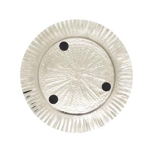 Assiette de présentation élégante à bordure perlée, assiette de luxe pour la présentation des dîners et des banquets d'hôtel - Product Image 3