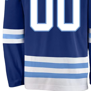 Jersey de Hockey sobre Hielo OEM Care Master, Transpirable, 100% Poliéster, Impresión Digital, Correa Ajustable, Mangas Largas, Unisex, Adulto, Deportivo - Product Image 2