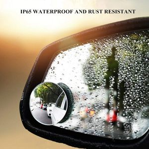 2 Specchietti Retrovisori Laterali Convessi HD da 2 Pollici con Angolo di Visione a 360 Gradi e Alloggiamento in ABS per Auto e SUV - Product Image 6