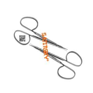 Tijeras vasculares Tijeras de microcirugía de 18,5 CM de acero inoxidable Fabricado con AISI 420 de fuente de buena reputación - Product Image 5