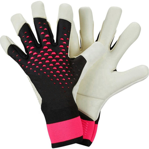 High Quality Customizable Breathable Latex Goalkeeper <b>Gloves</b> <b>with</b> Enhanced <b>Grip</b> and Durability Unisex Design for Soccer Use - Product Image 1