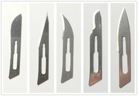 Ensemble d'instruments de classe I réutilisables FIDA International Scalpel Bp Handle, lames manuelles en acier inoxydable, certifié CE ISO13485