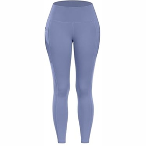 Women's <b>White</b> 2 Piece Yoga Set Seamless Racerback Crop <b>Top</b> High Waist Full Length Leggings Solid Color Workout Wear - Product Image 6