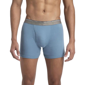 Ropa Interior Masculina, Calzoncillos Boxer Elásticos de Algodón y Spandex, Alta Calidad Premium, Bolsa Ergonómica, Ajuste Cómodo, Ecológico y Transpirable - Product Image 1