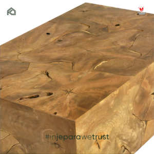Custom Kaloka Solid Teak <b>Root</b> <b>Coffee</b> <b>Table</b> Wabi Sabi Organic Low Profile Center <b>Table</b> for Rustic Living Room Jepara Indonesia - Product Image 4