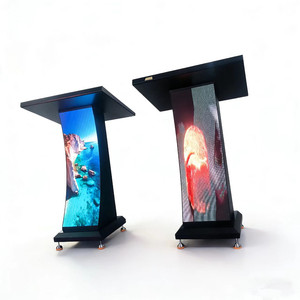 Pantalla LED Personalizada para Podio, Pantalla LED Curva Interior P1.86 P2 P2.5 para Podio, Escaparate de Tienda de Belleza, Mostrador - Product Image 3