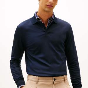 Nueva Camiseta Polo de Golf Personalizada, Transpirable, de Secado Rápido, Deportiva, con Logotipo Personalizado OEM, Ropa de Golf para Hombre, Camiseta de Manga Larga - Product Image 2