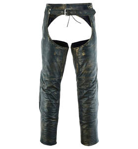 Samroz Sports - Pantalones de Cuero Personalizados para Hombre, Calidad Premium, Totalmente Forrados, con Bolsillo para Monedas, para Motociclistas, con Logotipo Personalizado, Color Negro y Marrón - Product Image 1