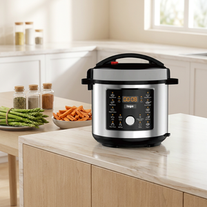 Cuisinière à pression pratique avec système de chauffage économe en énergie pour la cuisine quotidienne familiale - Product Image 1