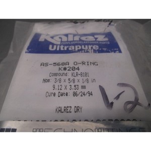 12 Kalrez AS-568A O-RING K #   204, Compound - Equipos y Piezas de Semiconductores de Confianza con Legado Global en el Sector - Product Image 1