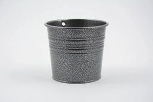 Pot de fleurs décoratif en métal vert pour la maison, le jardin, le balcon, la terrasse, le salon, l'entrée et les présentoirs de plantes en extérieur - Product Image 6